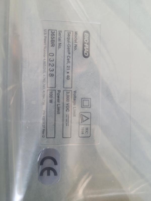 Alimentation haute tension PowerPac HV BIO-RAD_4