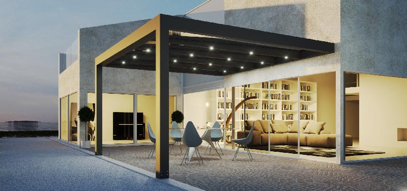 Alluver - Pergolas modernes en aluminium avec couverture en verre et options personnalisables_4