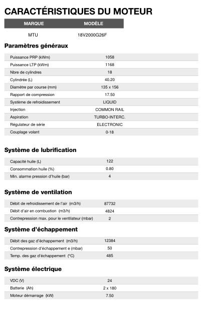 Ct-1350 - Groupe électrogène en container 50 Hz triphasé - Inmesol - 1256 kVA PRP / 1350 kVA LTP - Moteur MTU - Alternateur Stamford_4