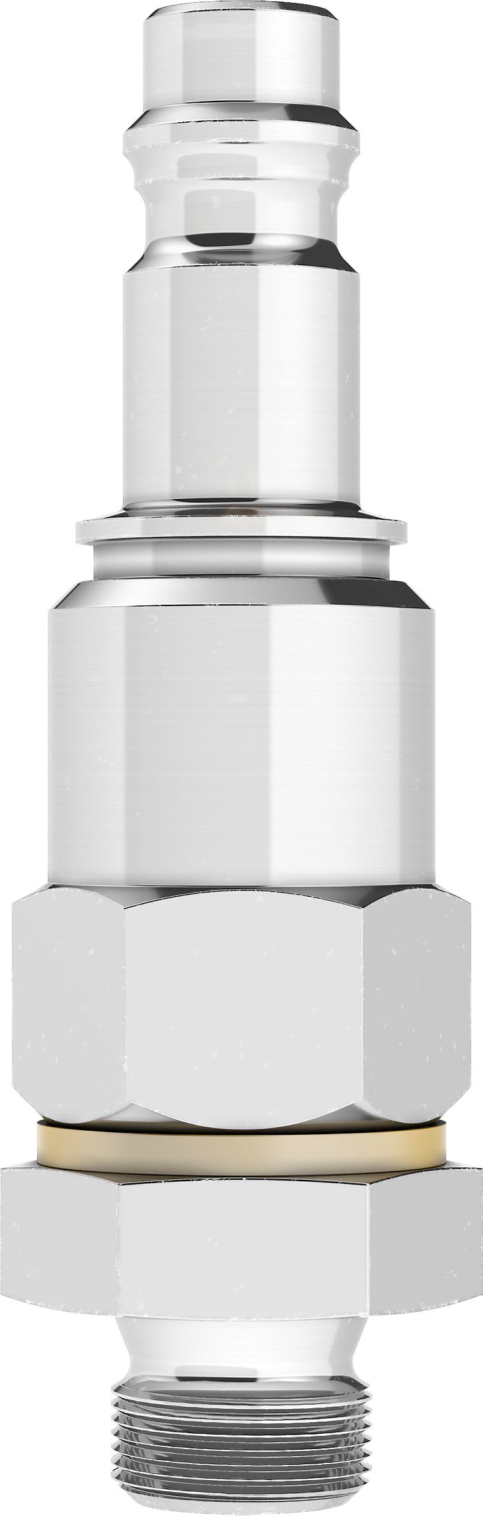 Série 345 - Coupleur CEJN - Laiton/Nickelé à double obturation pour applications air respirable_4