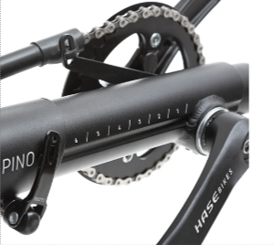 Tandems - Pino Tour Tandem Aluminium avec Moyeu Rohloff 14 vitesses et Freins hydrauliques Shimano XT_4