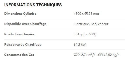 G18.35 - Sécheuse-repasseuse GMP SRL - Cylindre 1800 x Ø325 mm - Performances supérieures pour tissus délicats_4