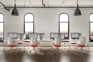 Coza - Fauteuil de bureau design par Martin Ballendat - Boss Design - blanc pur_4