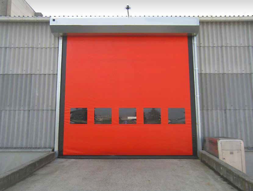 Porte rapide extérieure - ASSA ABLOY VL 2000 Star - Réactivité, étanchéité, longévité et résistance pour process intensifs_4