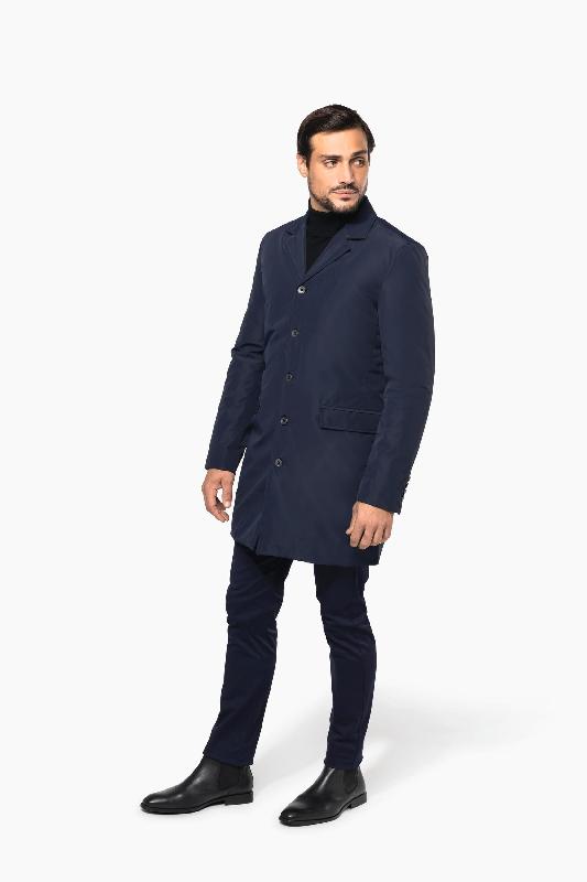 Trench structuré homme - Réf: PK602 - Kariban Premium - 100% polyester, imperméable et coupe-vent_4