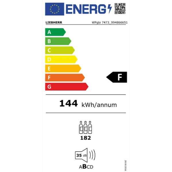 Cave à vin professionnelle multizones - 3 zones - 182 bouteilles  | Liebherr - WPgbi 7473 Vinidor_4