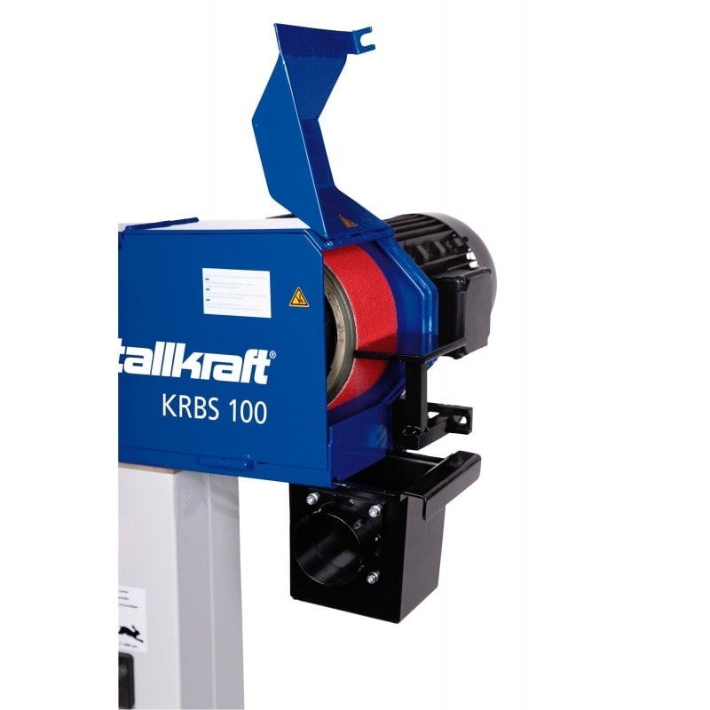 Rectifieuse combinée Metallkraft KRBS 101 - 3921001 - Ponceuse à bande avec moteur puissant et réglages précis_4