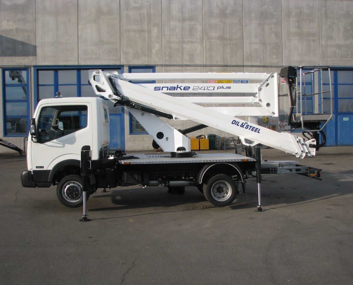 Système de stabilisation électro-hydraulique pour camion nacelle