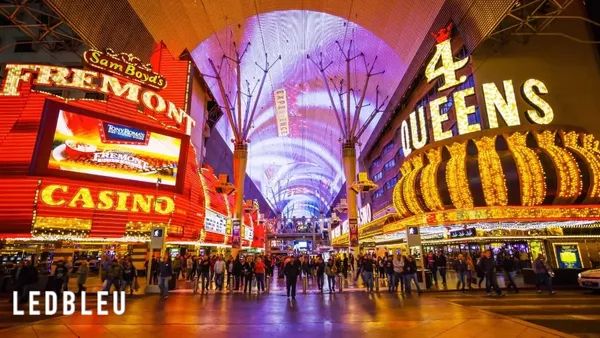 Très grand écran LED pour salle de sport bowling casino discothèque_4