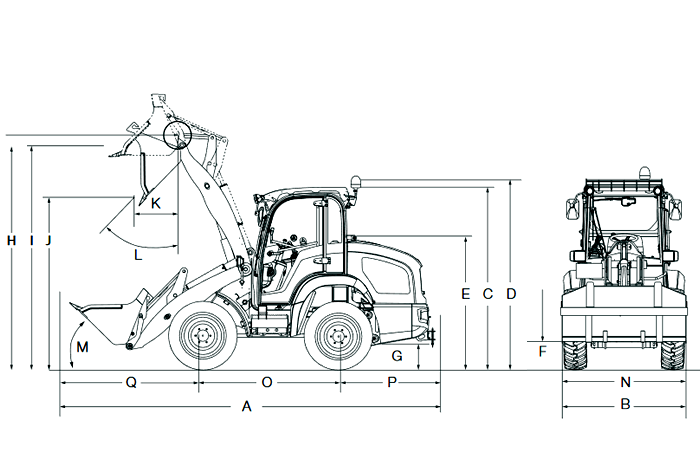 Mini chargeuse électrique Kramer KL25.5e - 4,1t - zéro émission et faible niveau sonore_4