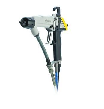 Pistolet de projection manuel pour vernis solvantés avec alimentation air 0-8 bar