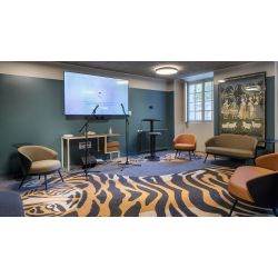 Plafonnier LED rond épuré et design - DONEA Ø900, personnalisable, haute efficacité lumineuse et faible éblouissement_4