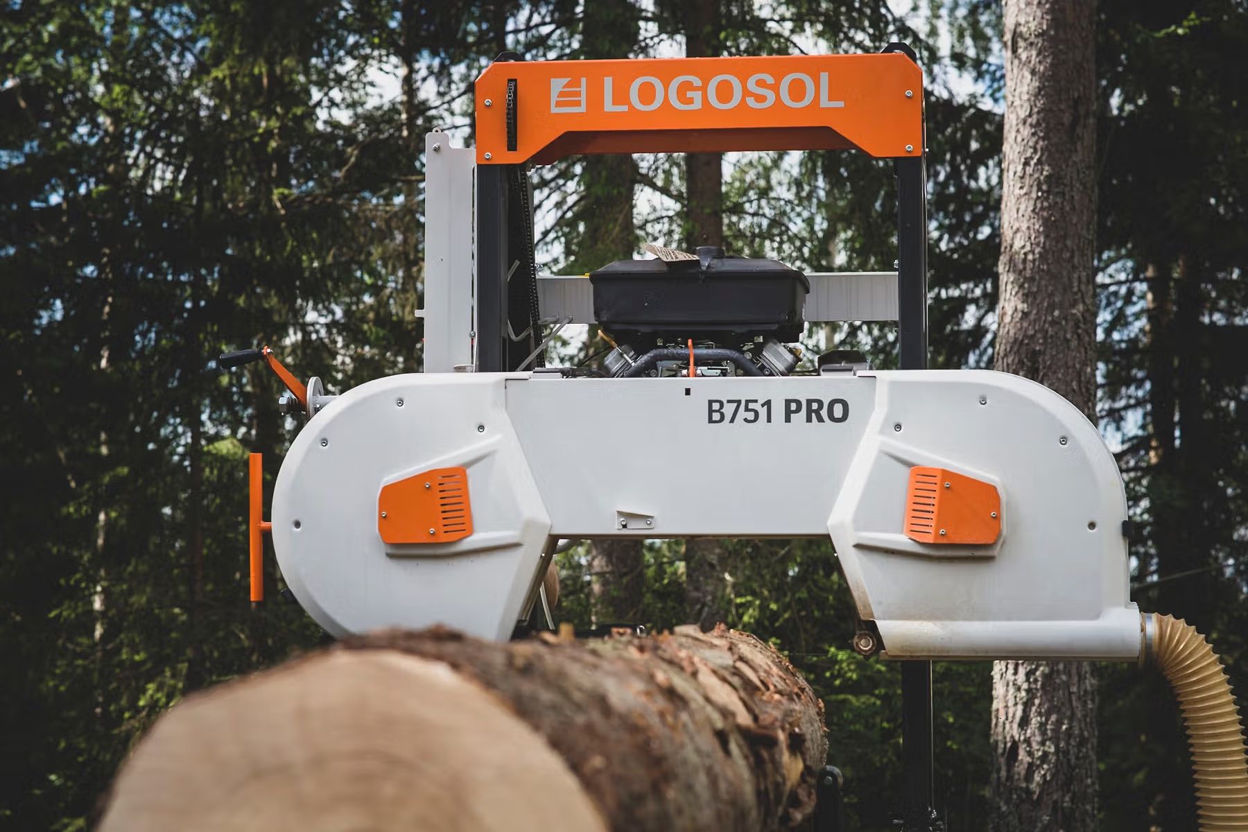 Scierie à ruban B751 PRO, Pro Set (automatisme), thermique ou éléctrique - LOGOSOL_4