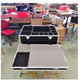 Flight-cases rangement avec Compartiments et tiroirs modulables et Calage intérieur_4