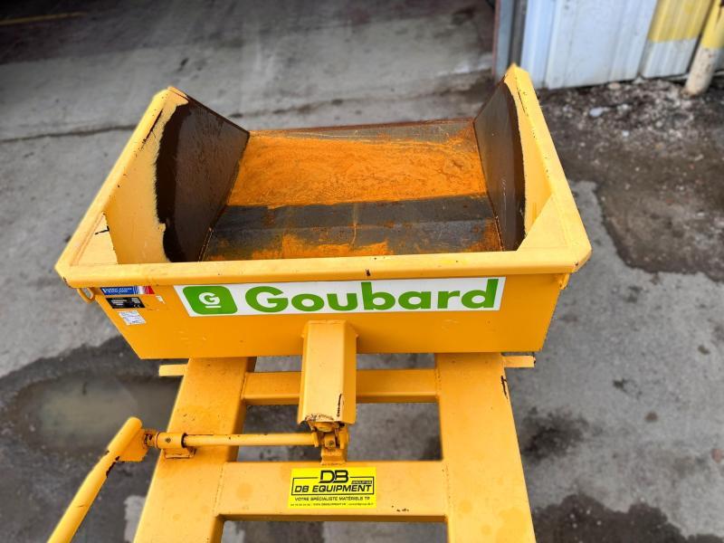 GOUBARD Benne basculante mécanique pour chariots élévateurs_4