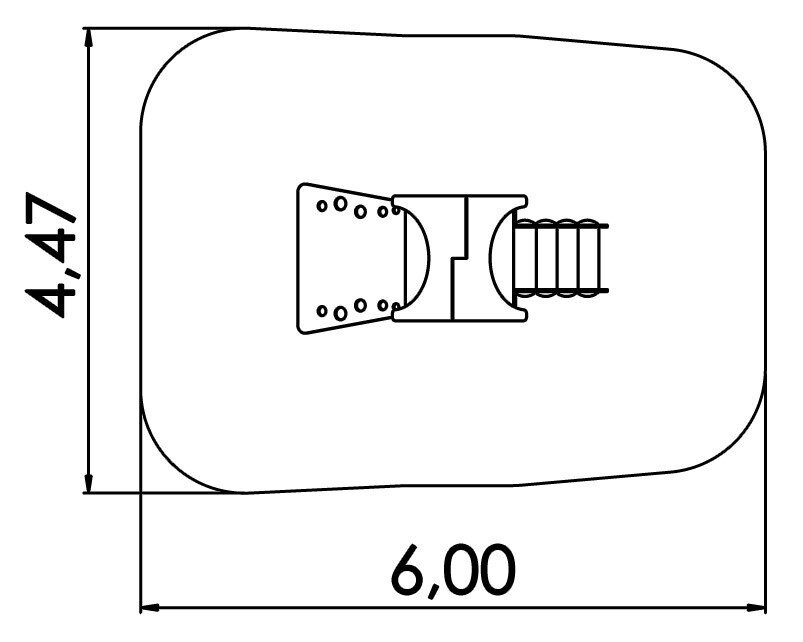 Maisonnette pour aire de jeux en acier inoxydable - Conforme EN1176 - Référence BT12020_4