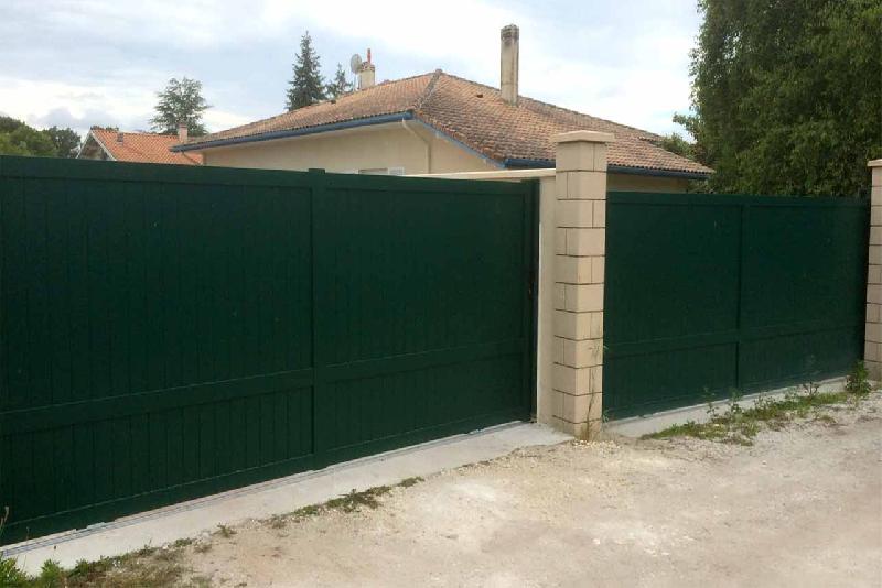 Portail coulissant standard traversant - 3500 / 1700_4