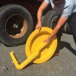 Sabot pour roues doubles de camion - Universal Boot - Poids : 15.8 kg - PF-03 - Dimensions 22.5″ à 24.5″_4