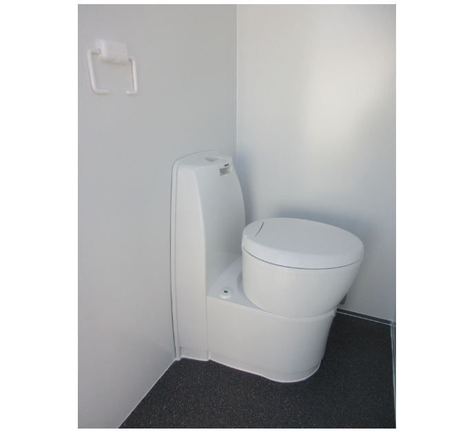 Base vie mobile avec bureau, sanitaire et douche