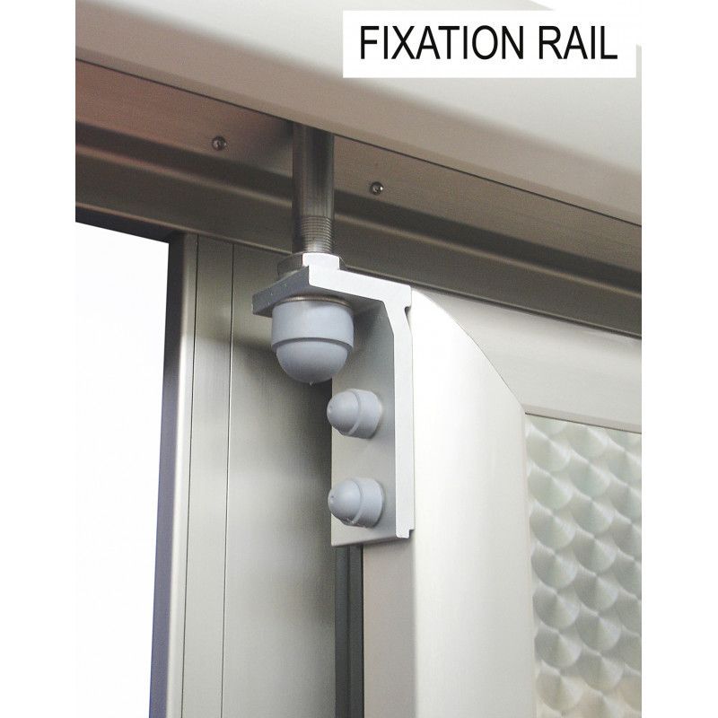 Porte de chambre froide coulissante Comete gauche - Somafracl isotherme négative - 1000x2000 mm_4