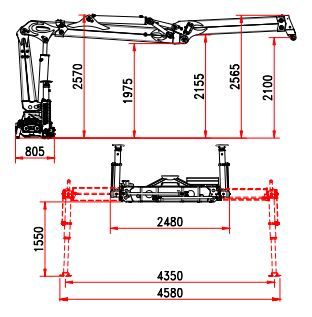 R 150 s2l grue auxiliaire - bob spa - capacité de levage 150 knm_4