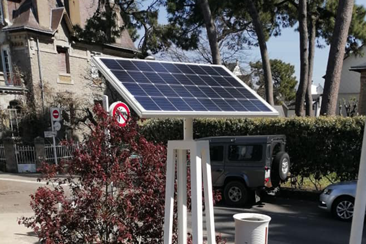 Station de gonflage autonome, innovante, connectée pour les mobilités - nrlux r4bike_4