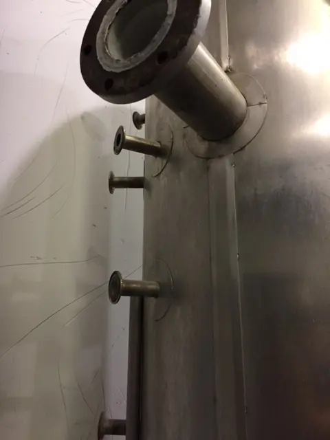 Cuve en acier inoxydable d'occasion - référence : c3403_4