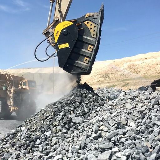 Godet concasseur BF150.10 pour pelles hydrauliques_5