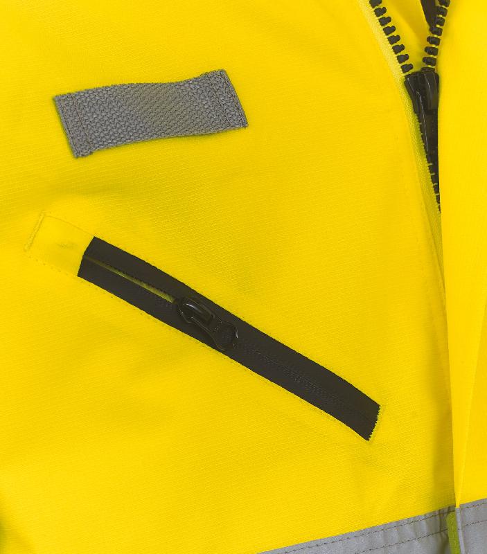 Veste haute visibilité Fontaine Storm - Réf: YHVP309 - Imperméable, respirante, normes EN ISO 20471 catégorie 3 et EN342:2004_4