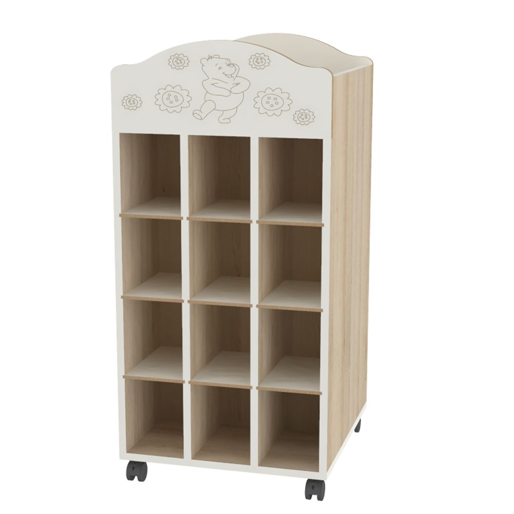 Meuble à doudou : 24 cases (12 x 2)_3