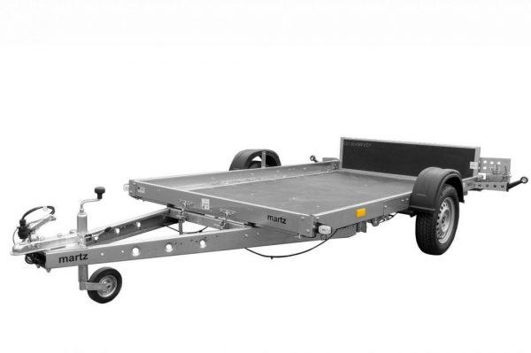 Remorque porte moto-quad - 3,00 X 1,64 M - 750 KG - MARTZ UNILADER 300_4