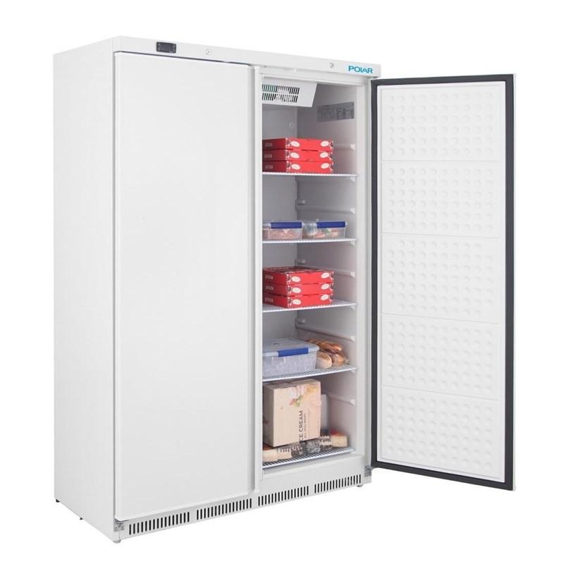 Armoire réfrigérée négative double porte Série C blanche 744L CZ782 Polar_4