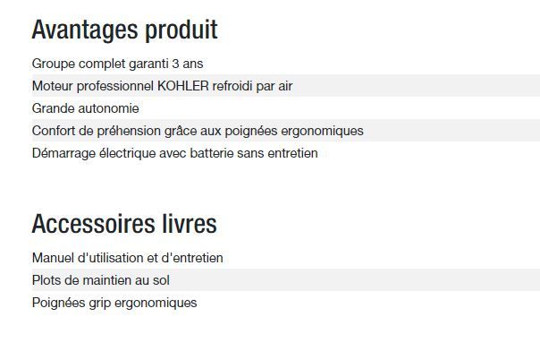 Diesel 4000 E XL C5 - Groupe électrogène Kohler - 3,40 kW - 230V - 50 Hz_4