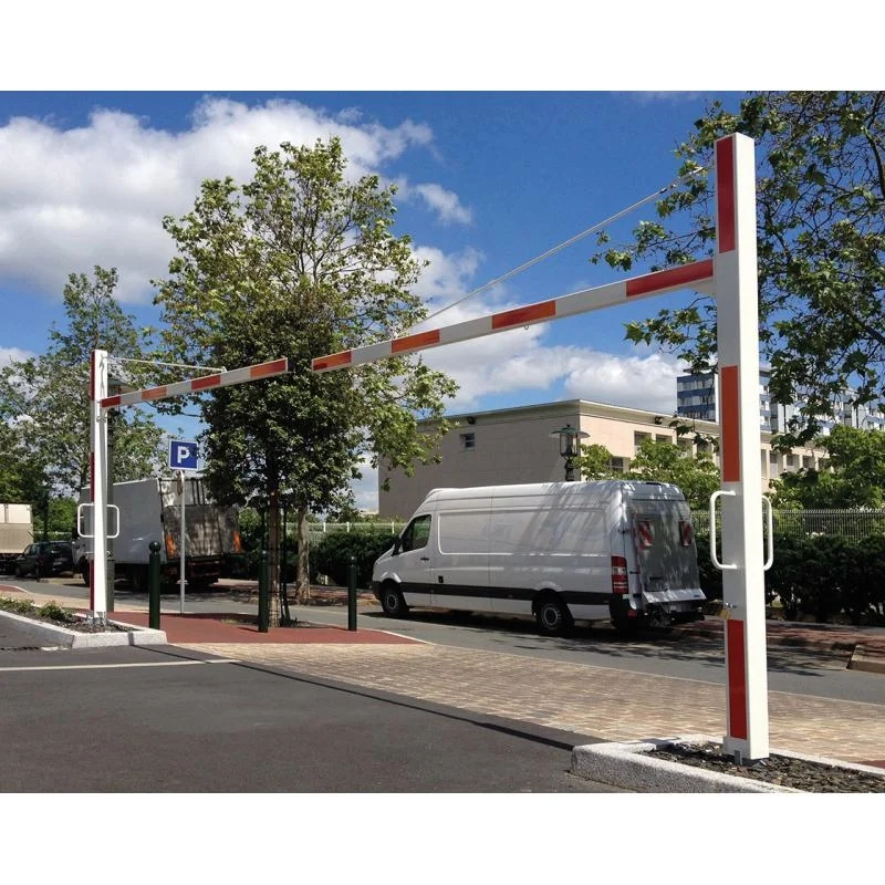 Portique universel tournant réglable 5-12 m pour parking, limitation de hauteur_4