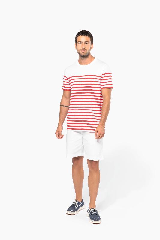 T-shirt marin col rond Bio homme - Réf: K3033 - 100% coton biologique - Kariban_4