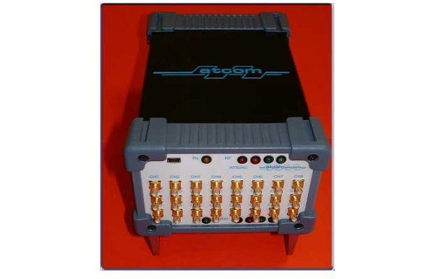 ATE Wheel - Module de télémétrie 24 voies ATCOM pour mesure de contrainte et température sur roues rotatives_4