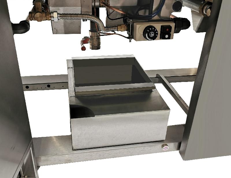 Friteuse à gaz 3 pots mécaniques - Capacité 3x13L - Rendement jusqu'à 150kg/h - Référence MECA-FRYER 3B_4