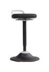 Tabouret assis-debout dynamique avec base inversée - posture ergonomique et balancement actif_4