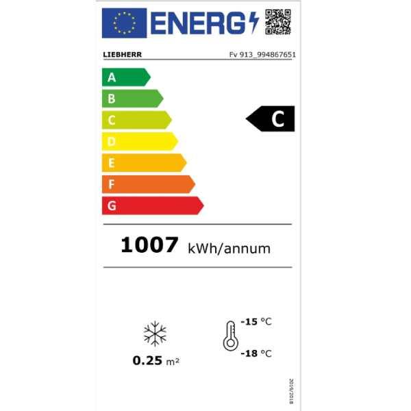 Armoire réfrigérée négative de comptoir vitrée - Ventilée - 66 L | Liebherr - Fv 913_4