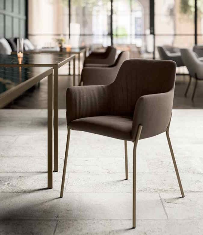 CITY-DECO - Chauffeuse polyvalente home-office avec style vintage et piètement métal ou bois_4