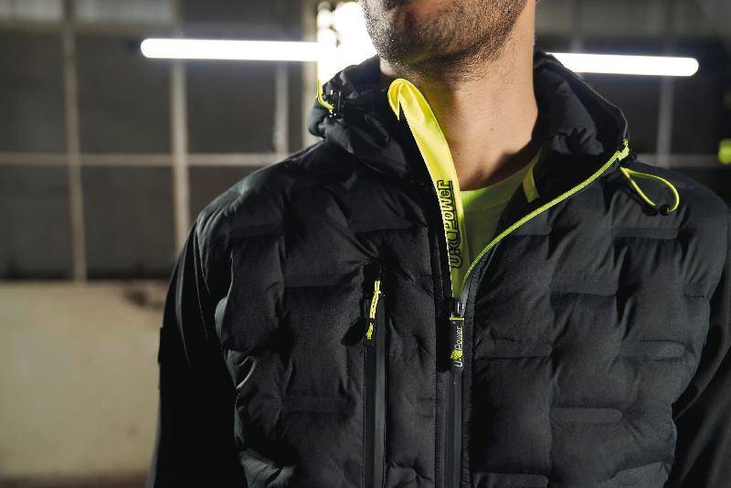 Veste hybride Spock homme - U-Power - Réf: UPFU213 - Respirante, coupe-vent, déperlante, idéale pour travaux dynamiques en environnements froids_4
