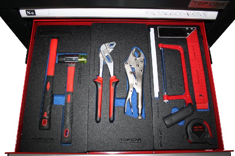 Servante d'atelier complète TOPCAR - 7 tiroirs - 383 pièces - Racing-R7T3M_4