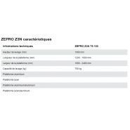 Z3N - Hayon élévateur Hiab Zepro - Capacité 750 kg - Pour véhicules 3,5T - Léger et compact_4