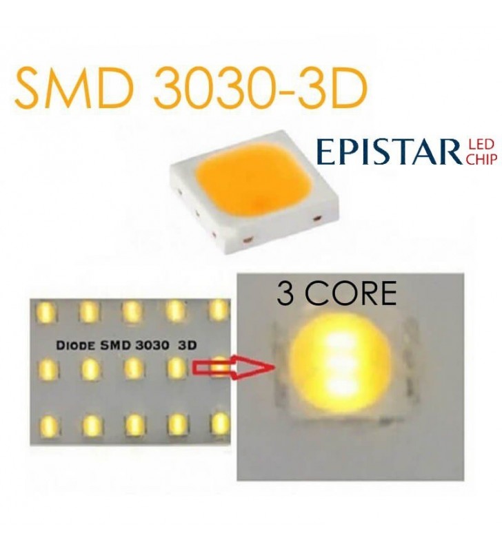 Cloche LED industrielle - 200W Epistar 3030-3D 125lm/w IP65 - Réf 4803C1_4