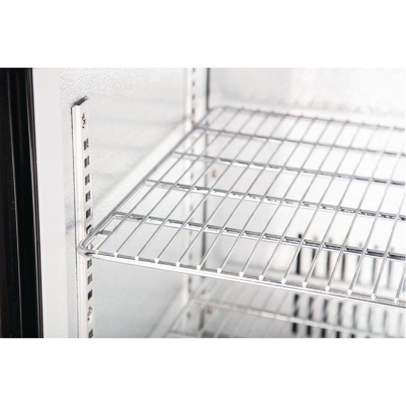 Arrière-bar trois portes pleines Série G 850mm 320L | Polar - GE999_4