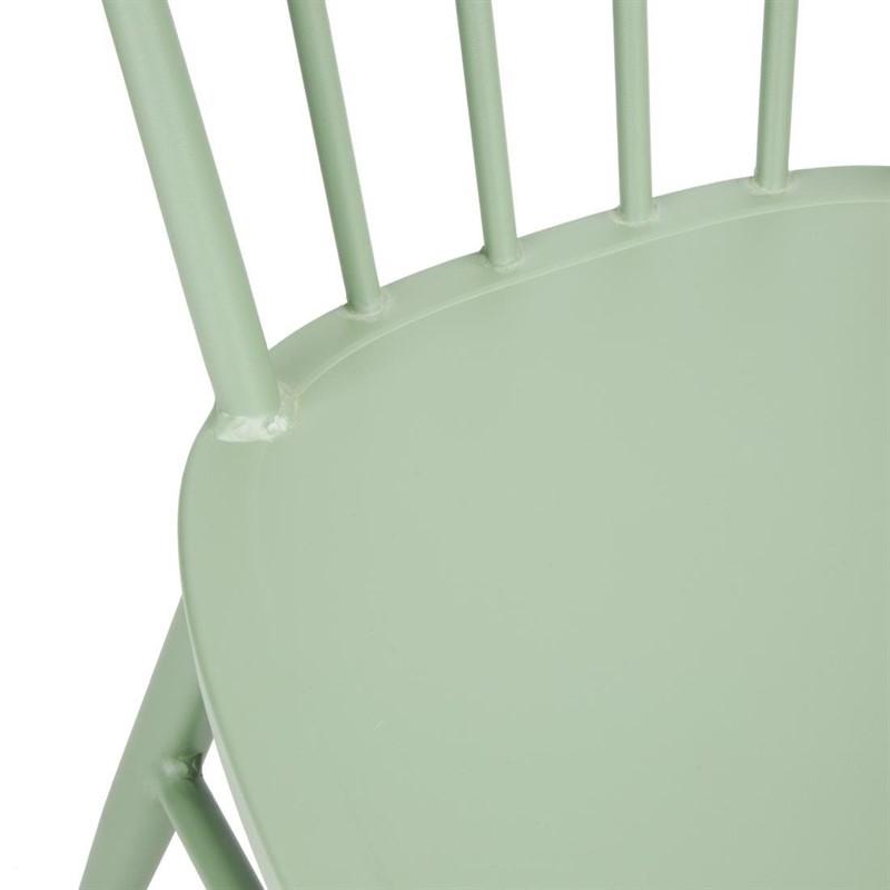 Chaises en aluminium Windsor vertes - Lot de 4 - DX687 | Bolero_4