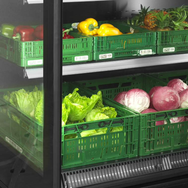 Vitrine réfrigérée pour supermarché à froid positif EXTRA1250CD L1350mm 38471 TEFCOLD_4
