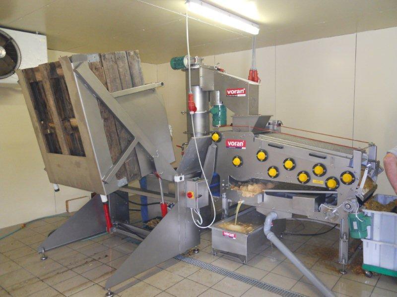 Bc - basculeur de caisse hydraulique en inox - Voran - capacité 550 kg, moteur 2,2 kW_4