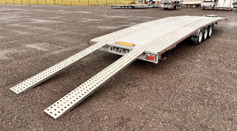 Remorque porte voiture-plateau - 8,50 X 2,10 M - 3500 KG - 2 PANS INCLINES - TA-NO TRIO STD 35.85_4