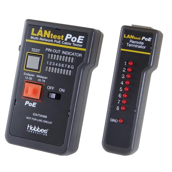 HOBBES LANtest Multinetwork Testeur de câble + PoE_4